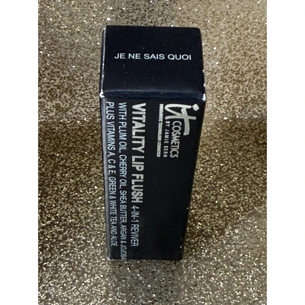 It Cosmetics Vitality Lip Flush JE NE SAIS QUOI 4-in-1 Reviver 0.11 oz New